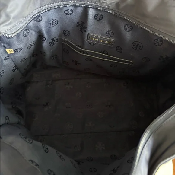 Tory Burch Navy Nylon Tote Bag - Picture 8 of 12